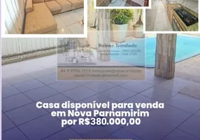 Foto 1 de Casa com 3 Quartos à venda, 115m² em Nova Parnamirim, Parnamirim