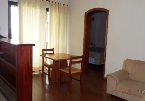 Foto 1 de Flat com 1 Quarto para alugar, 52m² em Moema, São Paulo