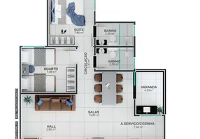 Foto 1 de Apartamento com 1 Quarto à venda, 130m² em Chácaras Tubalina E Quartel, Uberlândia
