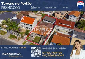 Foto 1 de Lote/Terreno à venda, 354m² em Portão, Curitiba