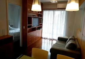 Foto 1 de Flat com 1 Quarto para alugar, 48m² em Vila Nova Conceição, São Paulo