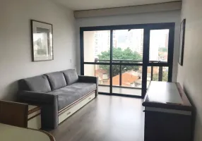 Foto 1 de Flat com 1 Quarto para alugar, 42m² em Jardins, São Paulo