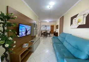 Foto 1 de Apartamento com 3 Quartos para alugar, 113m² em Cidade Ocian, Praia Grande