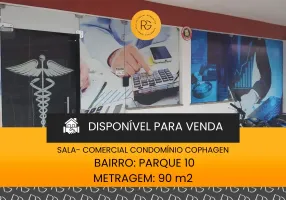 Foto 1 de Sala Comercial com 4 Quartos à venda, 90m² em Parque Dez de Novembro, Manaus