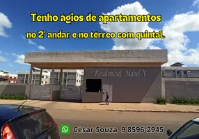 Foto 1 de Apartamento com 2 Quartos à venda, 44m² em Jardim Céu Azul, Valparaíso de Goiás