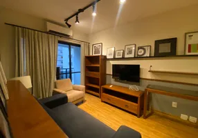 Foto 1 de Flat com 1 Quarto para alugar, 40m² em Jardins, São Paulo