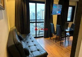 Foto 1 de Flat com 1 Quarto para alugar, 35m² em Moema, São Paulo