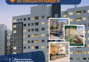 Foto 1 de Apartamento com 2 Quartos à venda, 49m² em Parque 10, Manaus