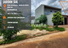 Foto 1 de Lote/Terreno à venda, 250m² em Jardim Sul, Sertãozinho