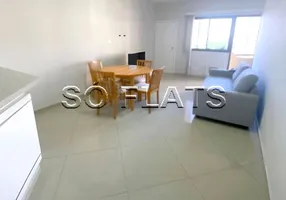 Foto 1 de Flat com 1 Quarto para alugar, 55m² em Alphaville, Barueri