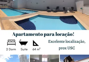 Foto 1 de Apartamento com 2 Quartos para alugar, 63m² em Vila Cardia, Bauru