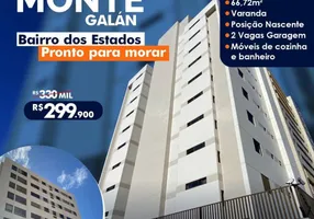 Foto 1 de Apartamento com 2 Quartos à venda, 67m² em Estados, João Pessoa