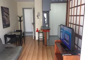 Foto 1 de Flat com 1 Quarto para alugar, 35m² em Moema, São Paulo