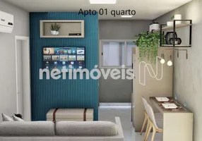 Foto 1 de Apartamento com 1 Quarto à venda, 35m² em Caiçaras, Belo Horizonte