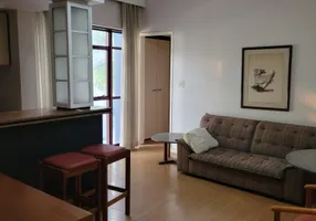 Foto 1 de Flat com 1 Quarto para alugar, 40m² em Funcionários, Belo Horizonte