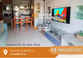 Foto 1 de Apartamento com 2 Quartos à venda, 78m² em Cumbuco, Caucaia