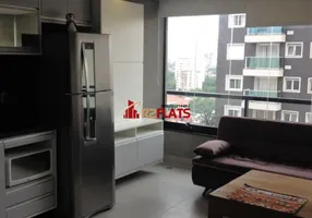 Foto 1 de Flat com 1 Quarto para alugar, 54m² em Vila Olímpia, São Paulo