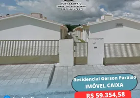 Foto 1 de Casa com 2 Quartos à venda, 51m² em Oitizeiro, João Pessoa