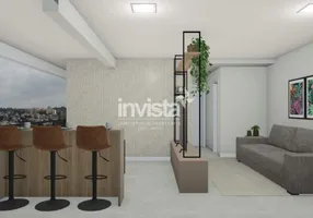 Foto 1 de Apartamento com 2 Quartos à venda, 65m² em Ponta da Praia, Santos