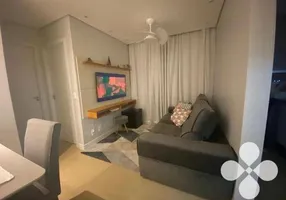 Foto 1 de Apartamento com 2 Quartos à venda, 46m² em Areia Branca, Santos