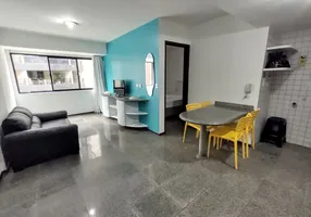 Foto 1 de Apartamento com 1 Quarto para alugar, 37m² em Ponta Verde, Maceió