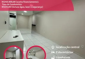 Foto 1 de Apartamento com 2 Quartos à venda, 42m² em Alvorada, Manaus