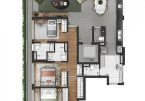 Foto 1 de Apartamento com 2 Quartos à venda, 124m² em Indianópolis, São Paulo