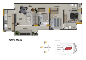 Foto 1 de Apartamento com 3 Quartos à venda, 88m² em Copacabana, Uberlândia