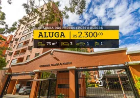 Foto 1 de Apartamento com 3 Quartos para alugar, 73m² em Chácara das Pedras, Porto Alegre
