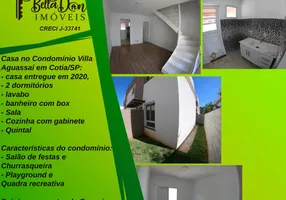 Foto 1 de Casa de Condomínio com 2 Quartos para alugar, 49m² em Agua Espraiada, Cotia