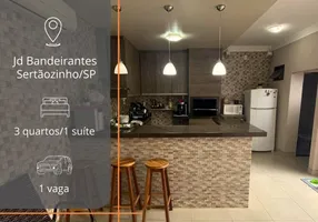 Foto 1 de Casa com 3 Quartos à venda, 161m² em Jardim Recreio dos Bandeirantes, Sertãozinho