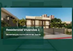 Foto 1 de Casa de Condomínio com 2 Quartos à venda, 75m² em Areias, São José