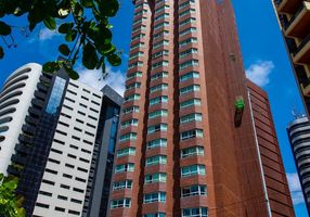 Foto 1 de Flat com 1 Quarto para alugar, 45m² em Petrópolis, Natal