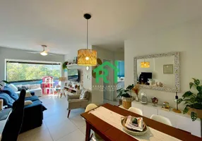 Foto 1 de Apartamento com 2 Quartos à venda, 75m² em Tombo, Guarujá