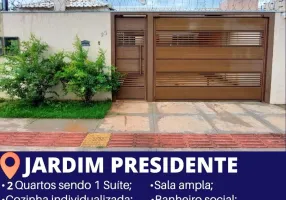 Foto 1 de Casa com 2 Quartos à venda, 84m² em Jardim Presidente, Campo Grande