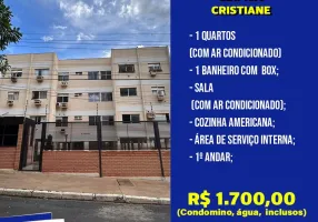 Foto 1 de Apartamento com 1 Quarto para alugar, 45m² em Areão, Cuiabá