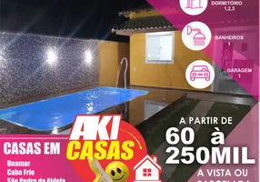 Foto 1 de Casa com 2 Quartos à venda, 67m² em Centro, Iguaba Grande