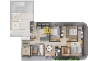 Foto 1 de Apartamento com 3 Quartos à venda, 105m² em Tirol, Natal