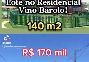 Foto 1 de Lote/Terreno com 1 Quarto à venda, 140m² em Residencial Vino Barolo , Bragança Paulista