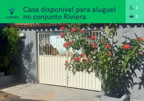 Foto 1 de Casa com 2 Quartos para alugar, 96m² em Conjunto Riviera, Goiânia