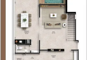 Foto 1 de Apartamento com 3 Quartos à venda, 96m² em Aviação, Praia Grande