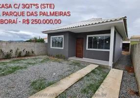 Foto 1 de Casa de Condomínio com 3 Quartos à venda, 85m² em Caluge, Itaboraí