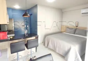 Foto 1 de Apartamento com 1 Quarto para alugar, 25m² em Campo Belo, São Paulo