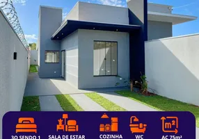 Foto 1 de Casa com 3 Quartos à venda, 75m² em Vila Nasser, Campo Grande