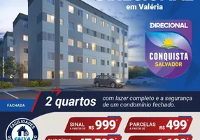 Foto 1 de Apartamento com 2 Quartos à venda, 40m² em Valéria, Salvador