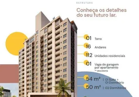 Foto 1 de Apartamento com 2 Quartos à venda, 54m² em Sao Judas, Itajaí