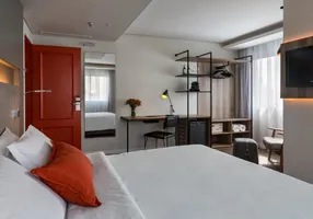 Foto 1 de Flat com 1 Quarto à venda, 28m² em Moema, São Paulo