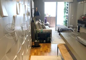 Foto 1 de Flat com 1 Quarto à venda, 76m² em Vila Olímpia, São Paulo