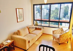 Foto 1 de Flat com 1 Quarto para alugar, 45m² em Morumbi, São Paulo