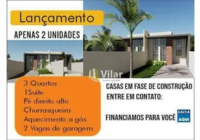Foto 1 de Casa com 3 Quartos à venda, 84m² em Borda do Campo , Quatro Barras